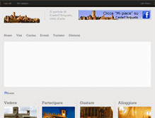 Tablet Screenshot of castellarquato.com